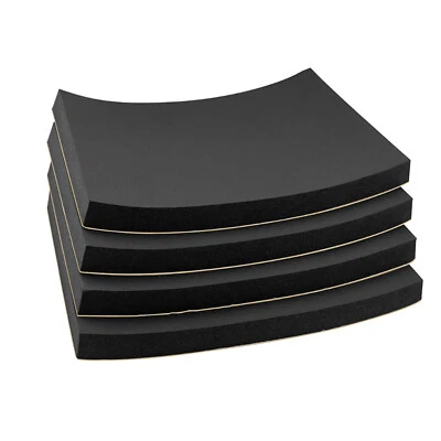 4 Sheets Adhesive Neoprene Rubber Sheet Sponge Foam Pad for Craft 4/5" 12" x 12" - Image 1 of 4