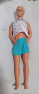 Vintage 1968 Mattel Mexico Ken Doll Blonde Hair Rotating Head Swivel Waist - 61 - Picture 1 of 3