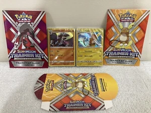 Pokemon Tcg Sun And Moon Trainer Kit Lycanroc & Alolan Raichu: 2 X 30-Card Decks - Picture 1 of 4