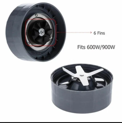  Replacement Extractor Blade & Gasket for NutriBullet NB-101B & 101S 600W 900W - Image 1 of 4