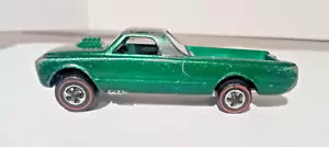 HOT WHEELS SWEET 16 METALLIC GREEN CUSTOM FLEETSIDE 1968 USA VERSION - Picture 1 of 7