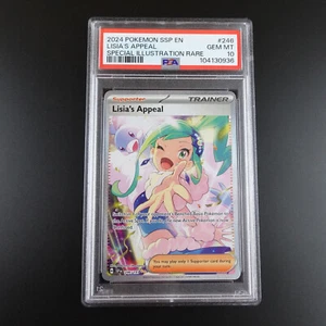 PSA 10 Lisia's Appeal 246/191 Surging Sparks Graded Pokemon Card - Picture 1 of 3