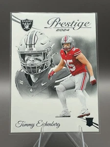 TOMMY EICHENBERG (RC) #378 Rookie Card 2024 Panini Prestige BUCKEYES-RAIDERS - Picture 1 of 4