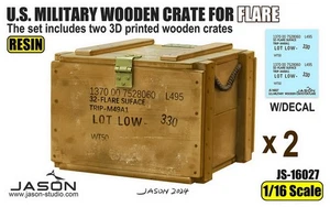 Jason Studio 1/16 US Military Wooden Crate for Flare - Picture 1 of 1