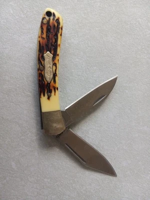 Faca de bolso vintage Schrade Uncle Henry duas lâminas 1175712 0621 excelente  - Imagem 1 de 4