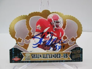 2000 Pacific Crown Royale Shaun Alexander RC Blue Ink On Card Auto #109 - Picture 1 of 2