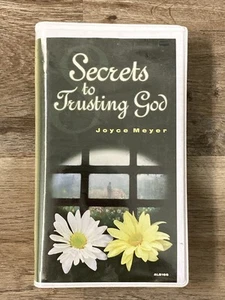 Secrets To Trusting God Joyce Meyer Audio Cassette Book on Tape - Picture 1 of 9
