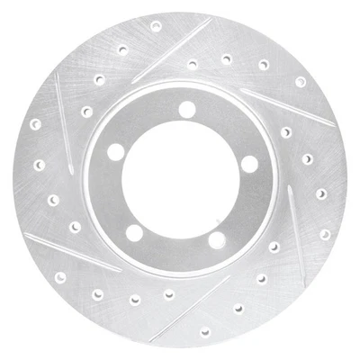 For Toyota Pickup 79-83 Brake Rotor DFC Premium Drilled & Slotted Front Driver Foto 1 de 4