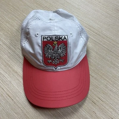 De colección Reebok Polska Polonia Sombrero con Correa Años 90 Gorra Águila Coronada Escudo de Armas Foto 1 de 4