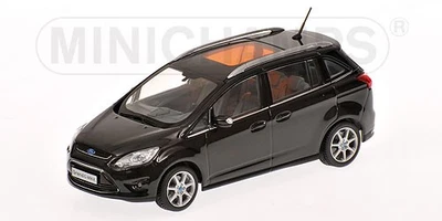 1:43 Minichamps Ford C Max Grande 2010 Black Metallic 400089100 Diecast Modellin - Immagine 1 di 2