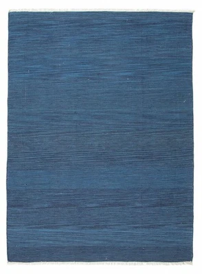 Traditional Vintage Hand Woven Oriental Carpet 5'9" x 7'11" Wool Kilim Area Rug - Image 1 of 4