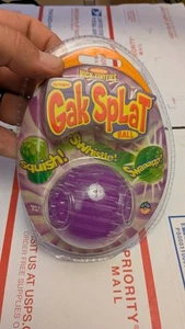 Vintage NOS Original 2002 GAK SPLAT Ball Purple Nickelodeon Swhistle Ball W Dent - Picture 1 of 5
