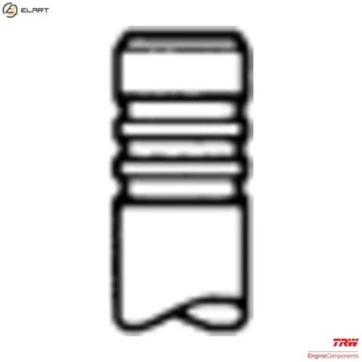 6x EXHAUST VALVE 48311 FOR D9A260/D9A300/D9A340/D9A380/TAD940GE/TAD940VE 9.4L - Image 1 of 4