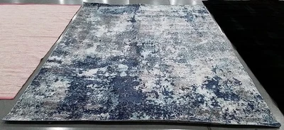 Alfombra AZUL MARINO/GRIS 8'-0" x 10'-0" defecto, precio reducido 1172790585 ASN710N-8 Foto 1 de 4