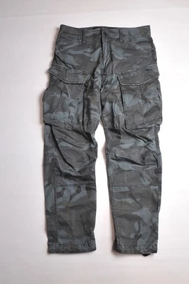 Pantalones cargo para hombre G-Star Raw Rovic 3D rectos cónicos camuflados talla 31 x 32 Foto 1 de 4
