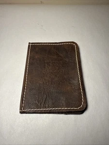 Whistling Straits Scorecard Holder Leather + Pencil - Picture 1 of 5