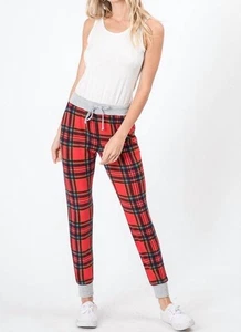 Heimish Usa Plaid Jill Jogger Size 2X - Picture 1 of 2