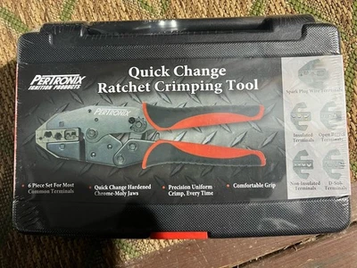 Pertronix T3001 - Quick Change 6 Piece Ratchet Crimp Tool Kit - Image 1 of 2