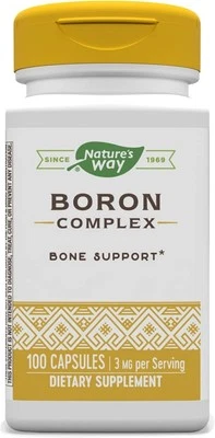 Nature's Way Boron Complex, Supports Bone Health Dietary Supplement 100 Capsules - Image 1 of 4
