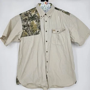 GameGuard Shirt Mens XL Camo Shooting Button Down Outdoors Hunting - Picture 1 of 10