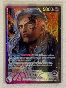 King (Parallel) - OP08-059 L - One Piece Card Game Two Legends OP-08 - Picture 1 of 1