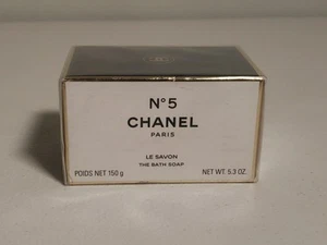 Barra de jabón de baño Chanel Nº 5 Le Savon 5 5,3 OZ / 150 g - sellada - Imagen 1 de 6