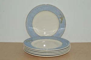 Wedgwood Sarah's Garden Schneeglöckchen - Set 6 x 10,75" Essteller (#S1) - Bild 1 von 8