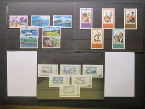 Priv Sammlung Lot 18x Briefmarken in Steckkarte bes. Motive schönes dabei ! - Bild 1 von 1