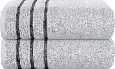 Juego de 2 toallas de baño extragrandes de 71 x 140 cm, tamaño grande - Imagem 1 de 4