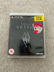 The Elder Scrolls V: Skyrim (Sony PlayStation 3, 2011) Complete Map And Manual - Picture 1 of 3