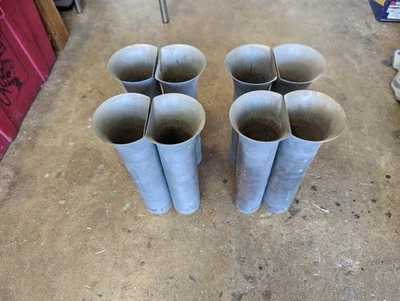 Винтажные стеки впрыска топлива 2-1/2 дюйма внешний диаметр Hilborn NHRA IHRA Nostalgia Enderle - Изображение 1 из 4