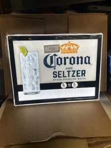 Corona beer seltzer motion moving Bubbling Up Glass light up led sign New - Picture 1 of 9