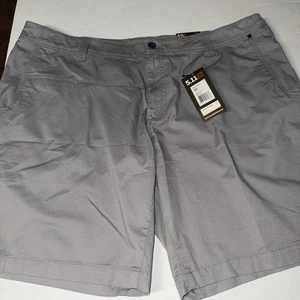 511 Tactical Men's Athos Shorts Grey Concealed Cargo Pockets NWT Size 42 - Picture 1 of 7