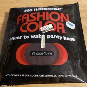 Vintage No Nonsense Fashion Color Strumpfhose - Sandalfoot - 173 Medium Tall W - Bild 1 von 3