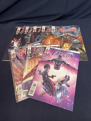 Falcon #1-8; complete series; Marvel Comics; Captain American, Blade - Image 1 of 3