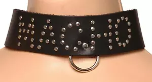 Michelex MXL300D Cuero Auténtico Cuello Con Macho En Tuercas Anillo D 59cm X 4cm - Picture 1 of 1
