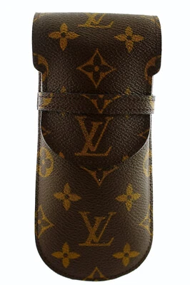 Auténtico Estuche con Monograma LOUIS VUITTON Luneta Rabat Gafas Gafas de Sol Estuche Foto 1 de 4