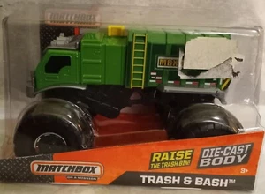 Matchbox On A Mission Trash & Bash Garbage Truck Die Cast Body - Picture 1 of 9