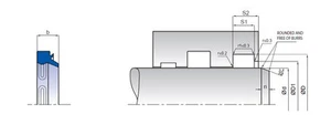 (pack) Wiper K05 PU ID16mm-200mm (=PU5) (choose dimensions) - Picture 1 of 1