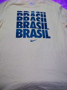 Camisa Nike Para Hombre Brasil Brasil Nueva con Etiquetas XL - Imagen 1 de 3