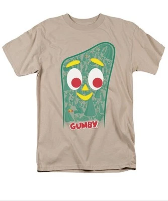 Camiseta gráfica GUMBY INSIDE GUMBY con licencia para hombre adulto SM-3XL Foto 1 de 2