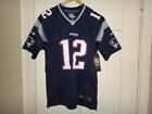 Youth Nike New England Patriots #12 Tom Brady NFL Team Color Game Jersey
