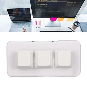 RGB Backlit Mini 3 Key Keypad One Handed RGB Mechanical Gaming Keyboard USB G... - Picture 1 of 9
