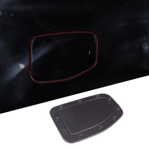 Matte Black Fuel Cap Oil Tank Cover Trim For Ford Ranger For Ford Ranger 2015-21 - Picture 1 of 7