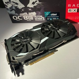 ASUS AMD Radeon RX 580 8GB GDDR5 Graphics Card (90YV0AQ1M0NA00)