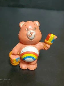 Care Bears Cheer PVC Figure 1983 Miniature VTG loose cake topper - Picture 1 of 12