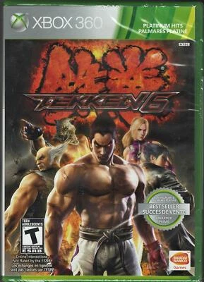 Tekken 6 (Platinum Hits) Xbox 360 (Brand New Factory Sealed US Version) Xbox 360 - Image 1 of 2