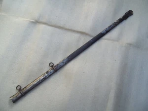 Antique British Military Sword Scabbard - Picture 1 of 15