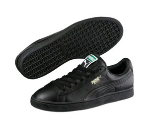 puma basket all black
