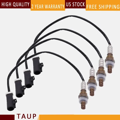 Sensor de oxígeno O2 aguas arriba 4 piezas para Ford E-350 E-450 Super Duty 2009-12 6,8 L Foto 1 de 4